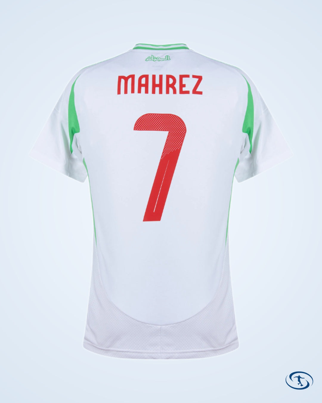 Algeria Home Mahrez 7 Shirt 2024-2025 (Official Printing) - Men's | Sant Sport