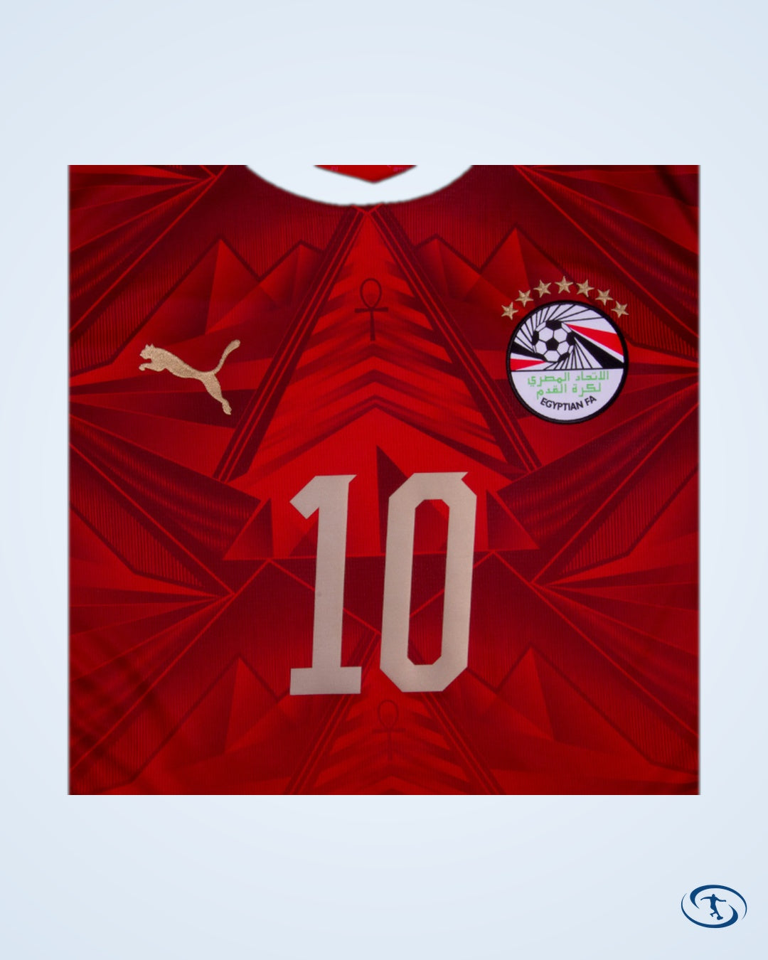 Egypt Home M.Salah 10 Shirt 2026-2027 (Official Printing) - Men's