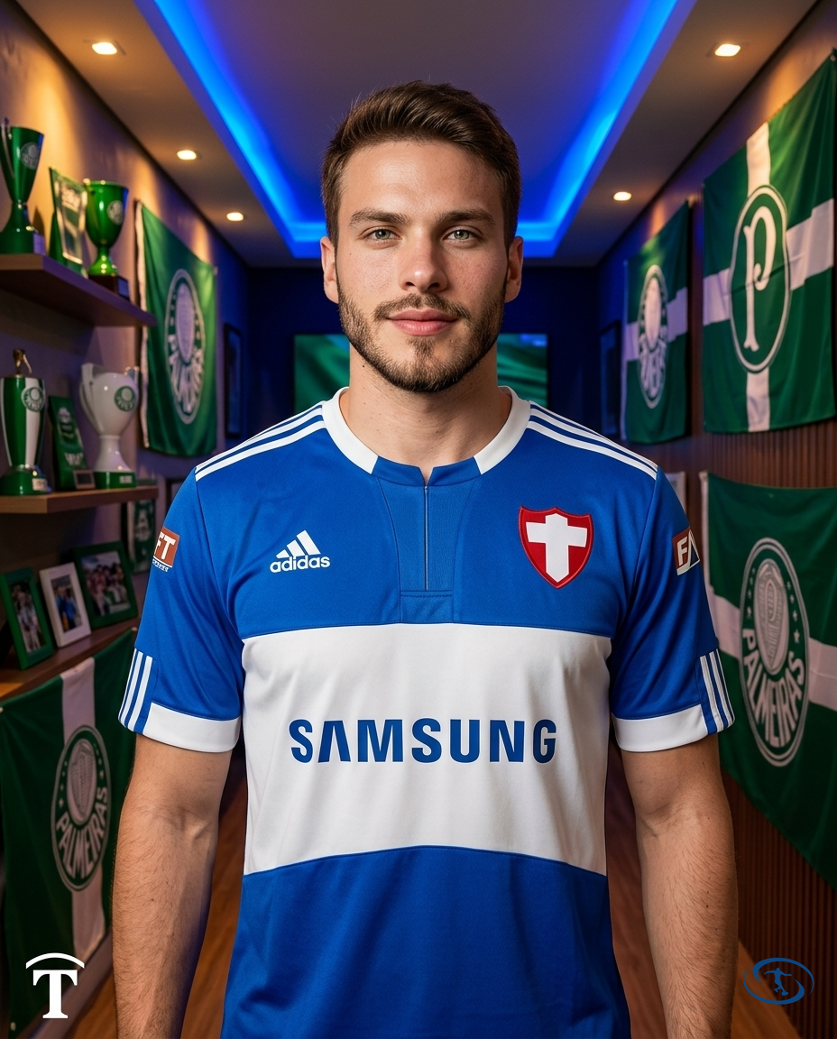 Palmeiras Jersey Retro 2009 Adidas Men's - Blue - Front View | Sant Sport