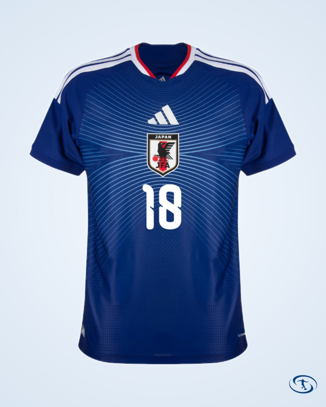 Japan Authentic Home Ayase 18 Shirt 2026-2027 (Official Printing) - Men's | Sant Sport