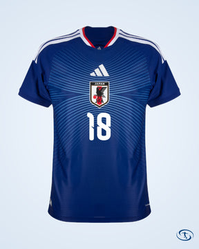 Japan Authentic Home Ayase 18 Shirt 2026-2027 (Official Printing) - Men's | Sant Sport