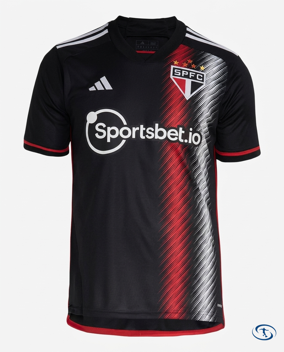 Sao Paulo FC III Jersey 23/24 s/n° Adidas Men's - Black - Packshot | Sant Sport
