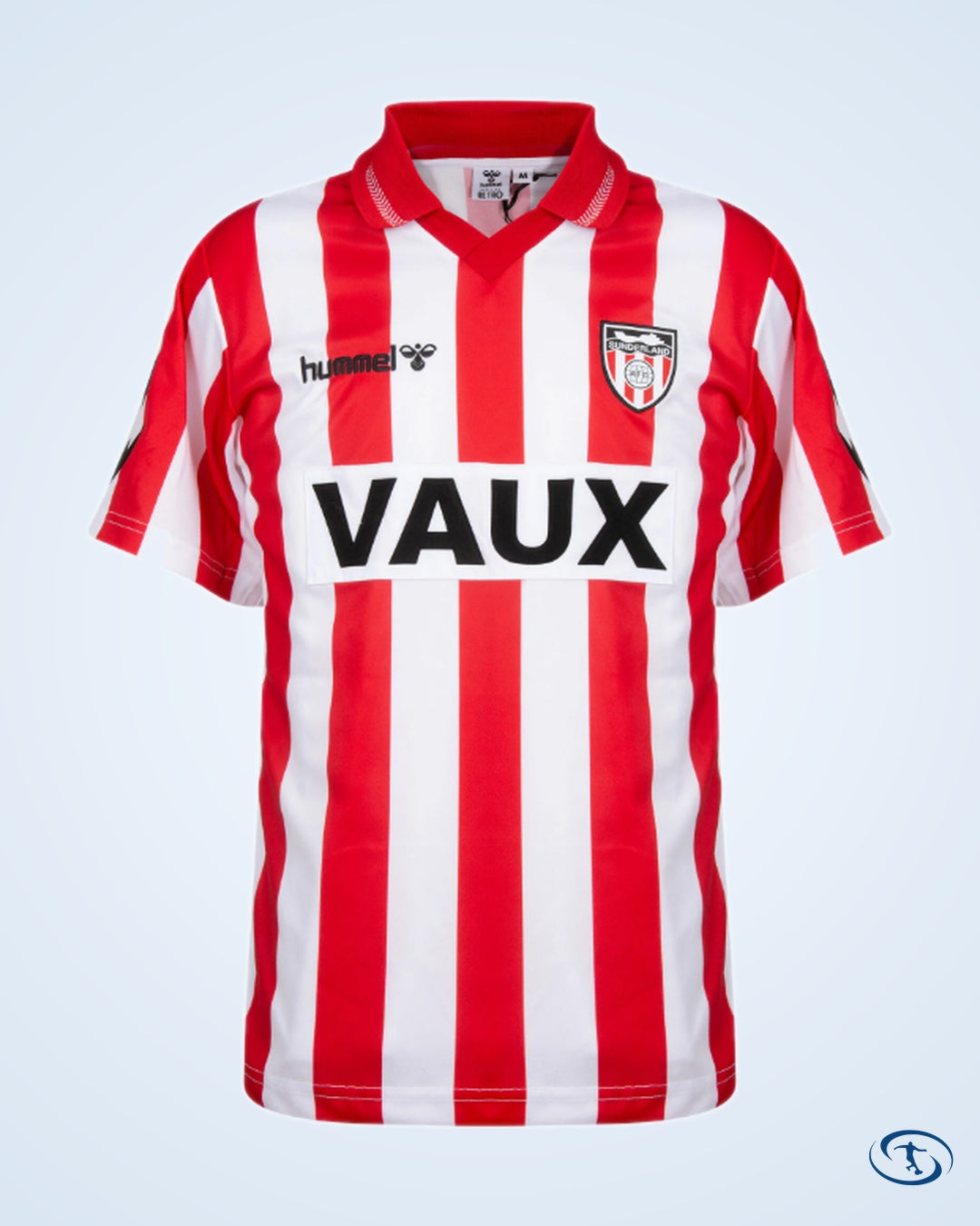 Sunderland Retro Home Gray 17 Shirt 1992-1993 (Retro Flock Printing) - Men's | Sant Sport