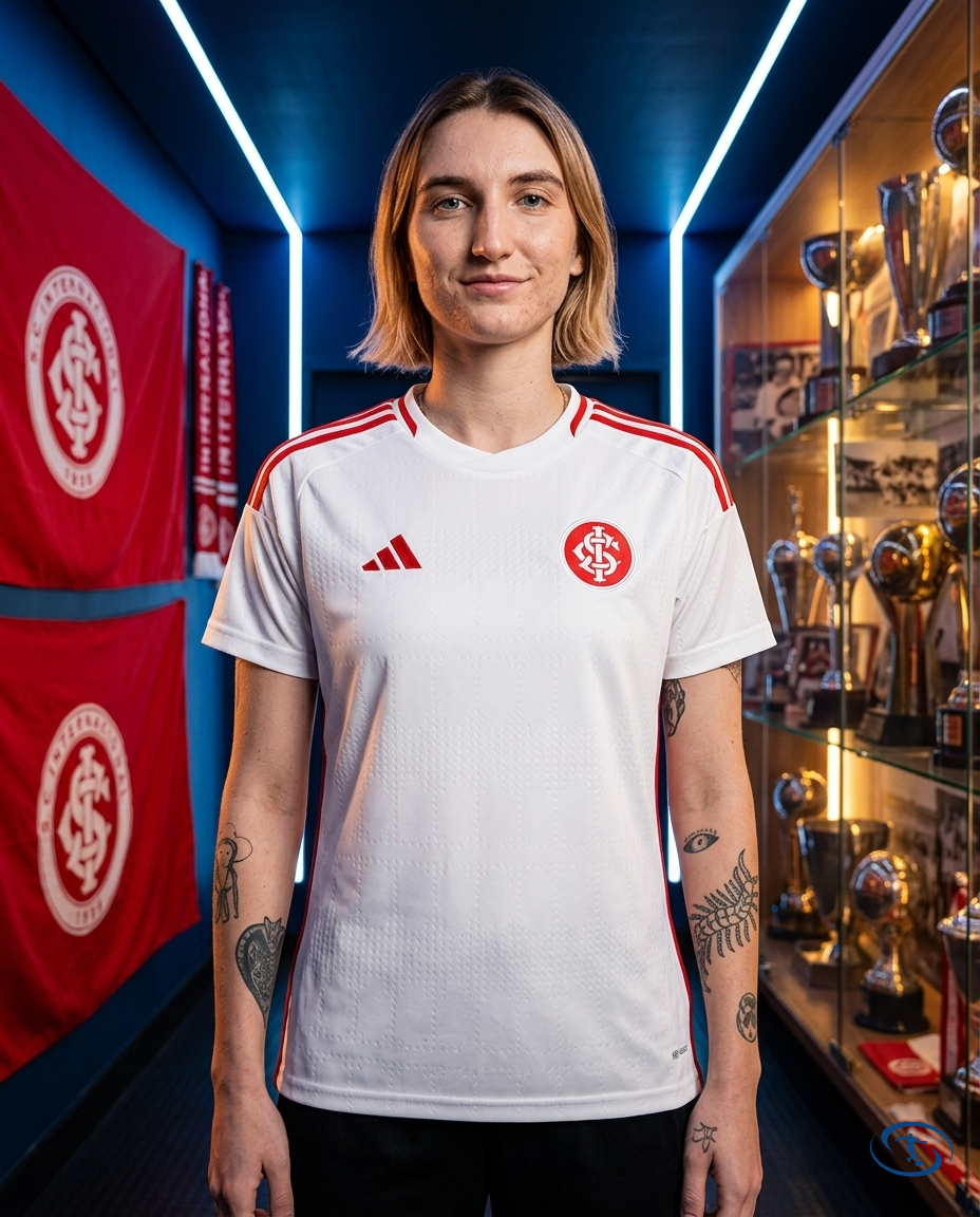 Internacional II Away Feminina 25/26- Torcedor Feminina - Branco - Front View | Sant Sport