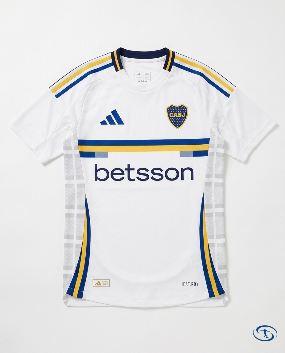 Boca Juniors Jersey Away 2024/25 Player Version Adidas Men's - White - Packshot | Sant Sport