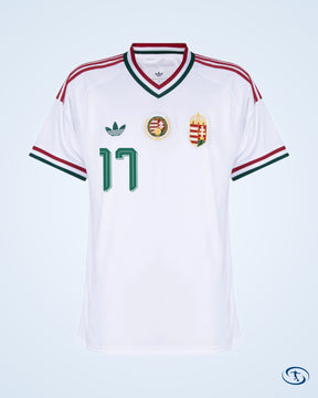 Hungary Away Varga 17 Shirt 2026-2027 (Official Printing) - Men's | Sant Sport