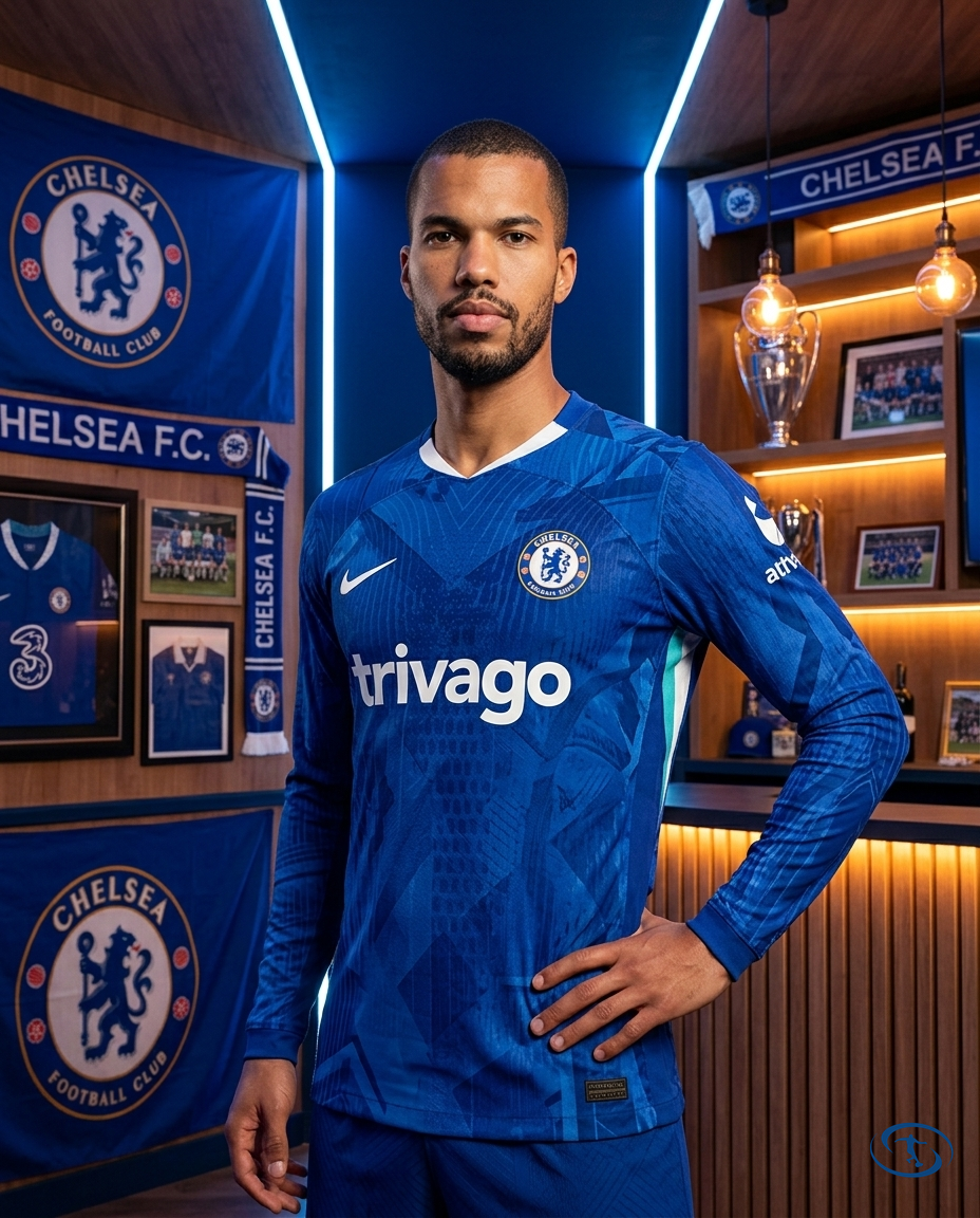 Camisa Chelsea 25/26 Home Versão Jogador - Azul - Front View | Sant Sport