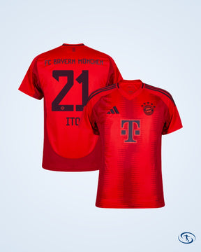 Bayern Munich Home Ito 21 Shirt 2024-2025 (Official Printing) - Men's