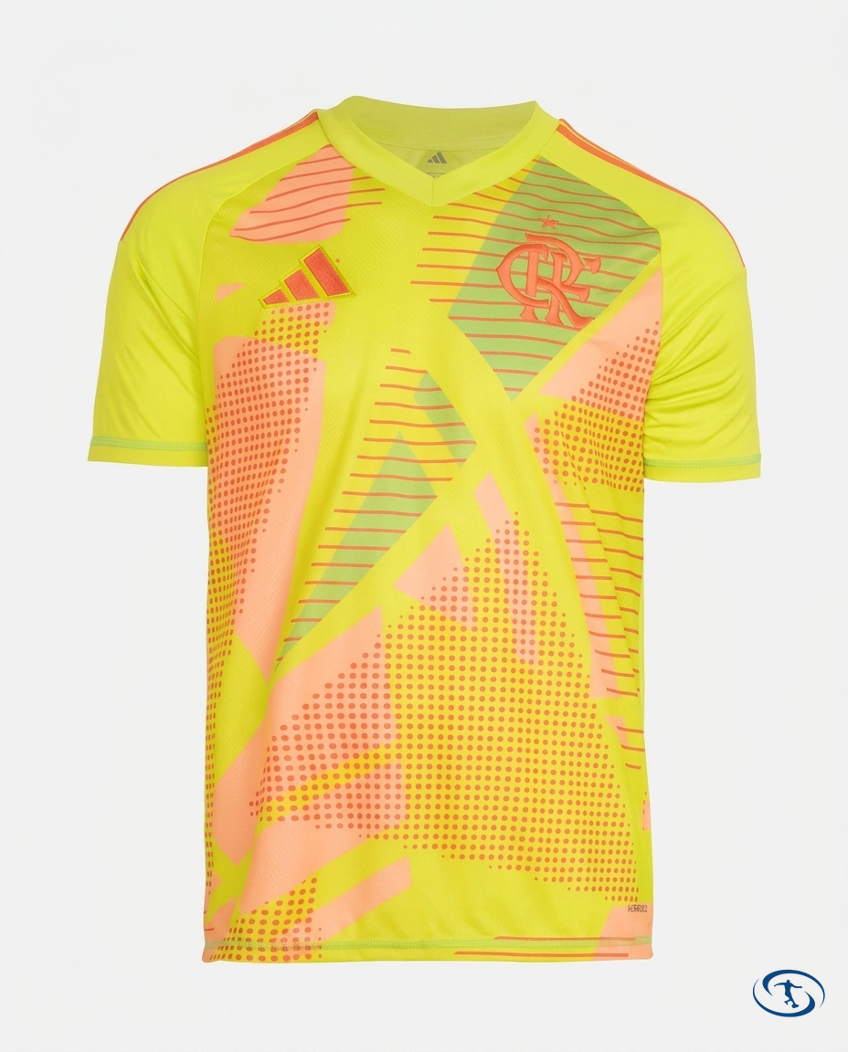 Flamengo Jersey Goalkeeper I 25/26 - Packshot | Sant Sport