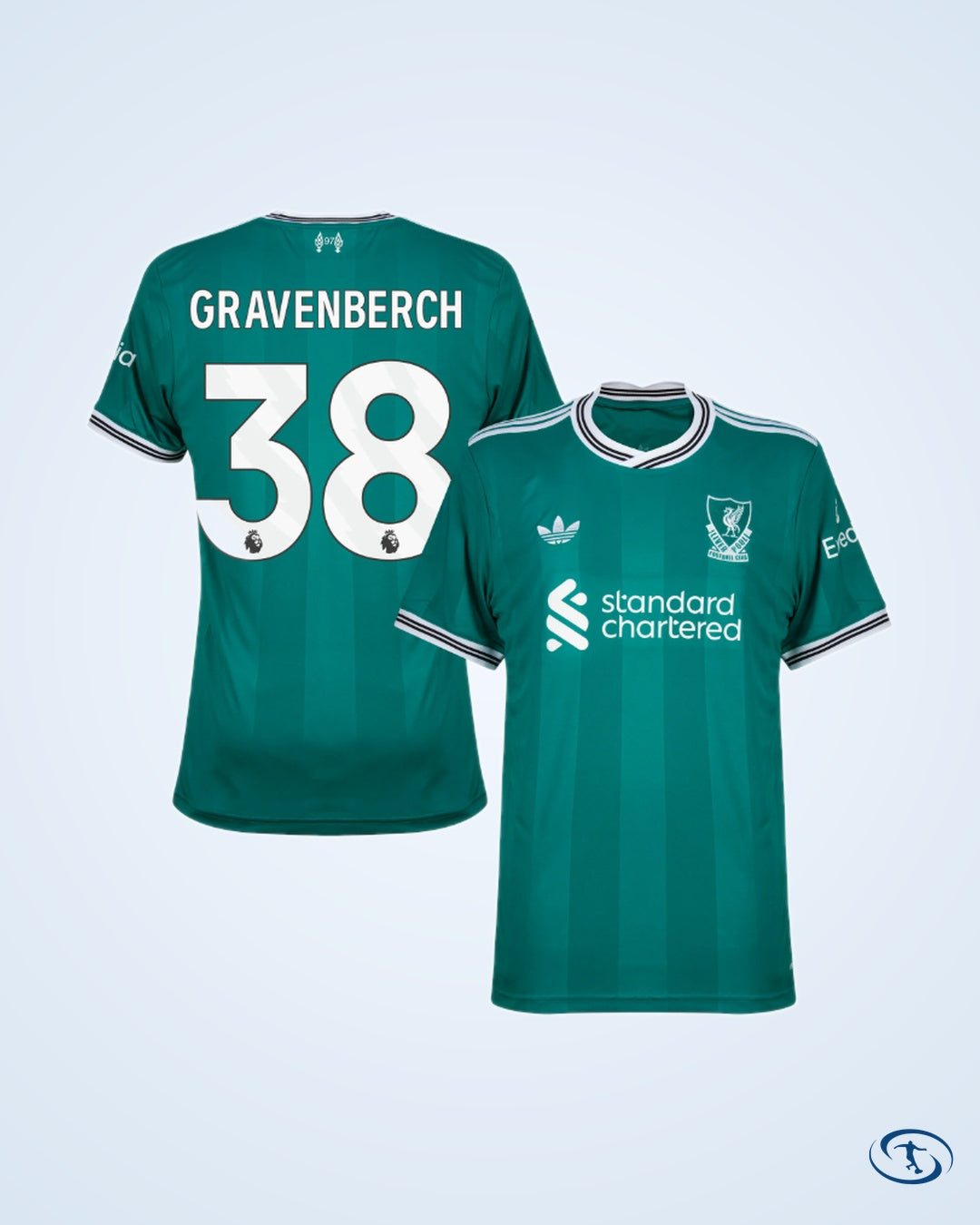 Liverpool 3rd Player Number Shirt 25-26 (Premier League) - Men's