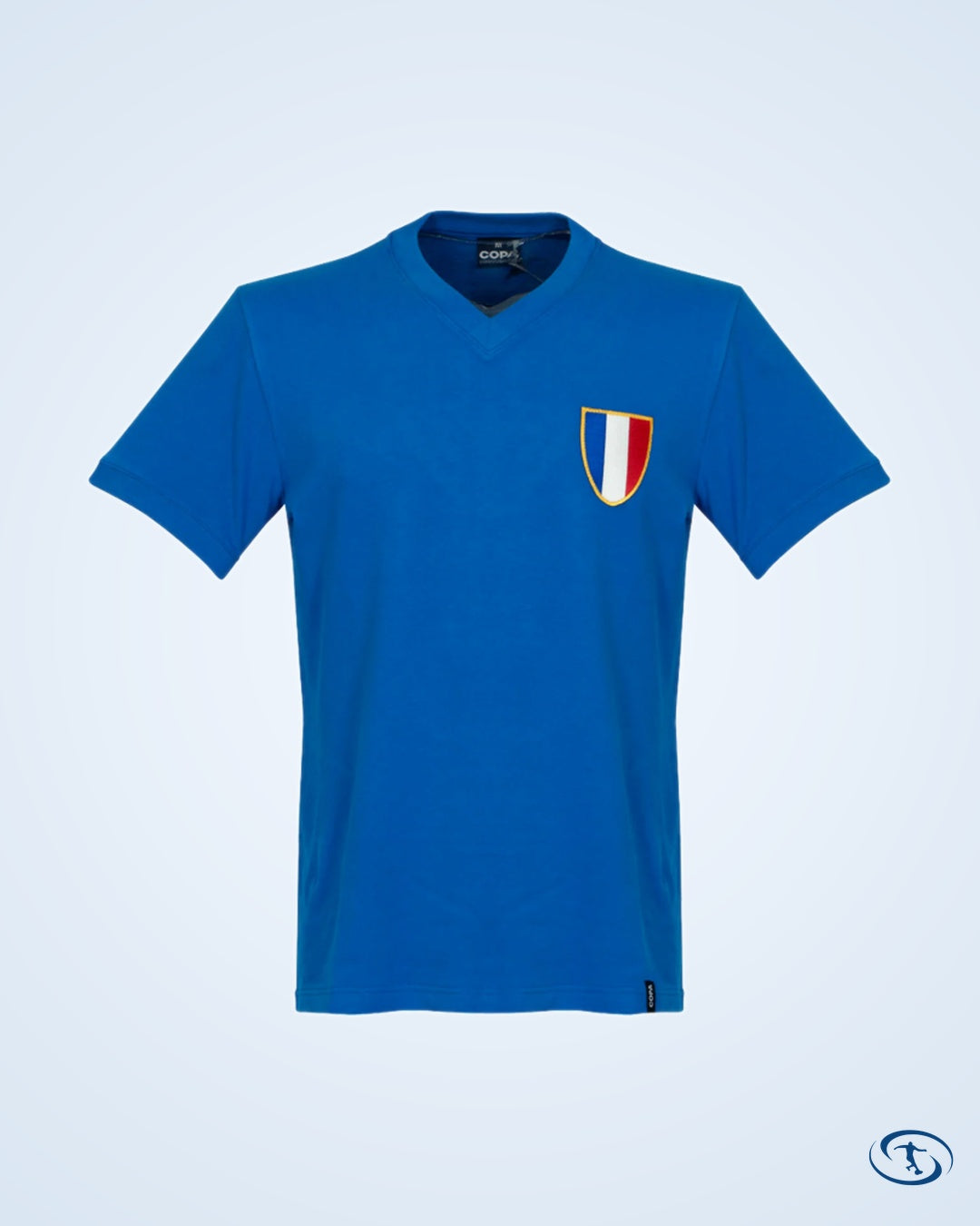 France Cantona 18 Retro Shirt Olympics 1968 (Retro Flock Printing) - Men's | Sant Sport