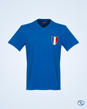 France Cantona 18 Retro Shirt Olympics 1968 (Retro Flock Printing) - Men's | Sant Sport