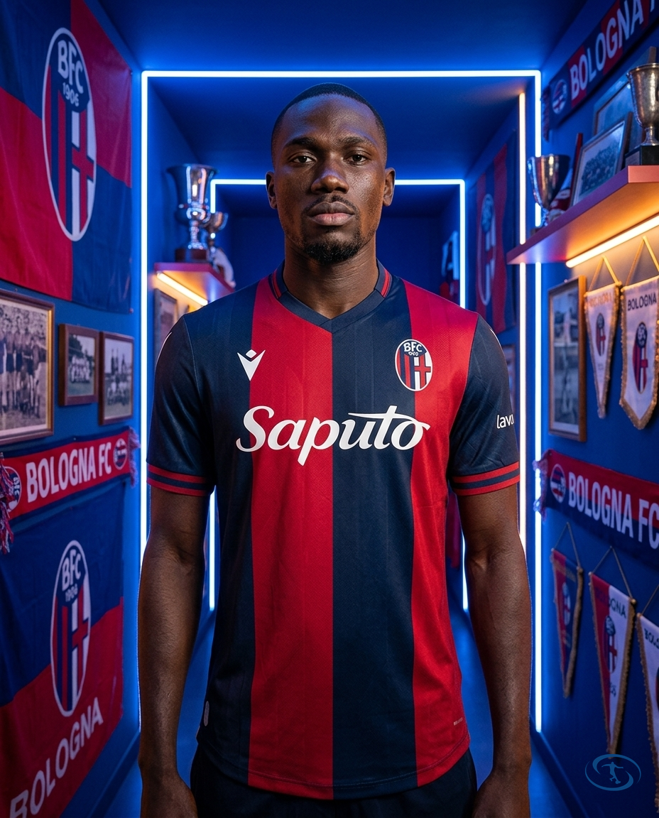 Camisa Bologna 2024/25 - Torcedor Macron Masculino - Front View | Sant Sport