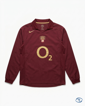 Arsenal Jersey Long Sleeve Home Retro 2005/06 - Packshot | Sant Sport