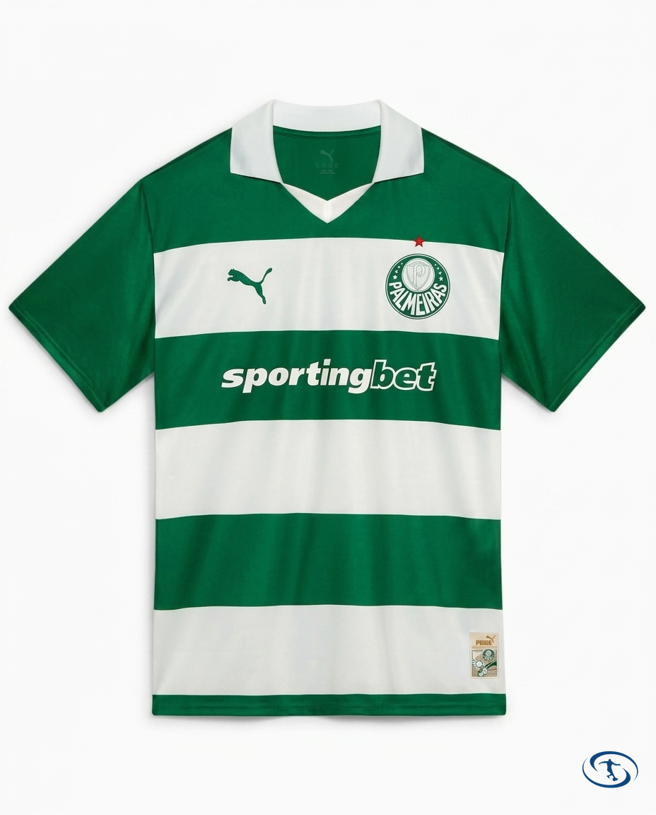 Palmeiras Avanti Jersey 2025/26 Puma Men's - Packshot | Sant Sport