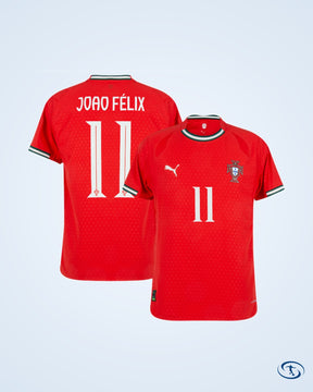 Portugal Home Player Shirt 2025-2026 (Official Printing) - Men's