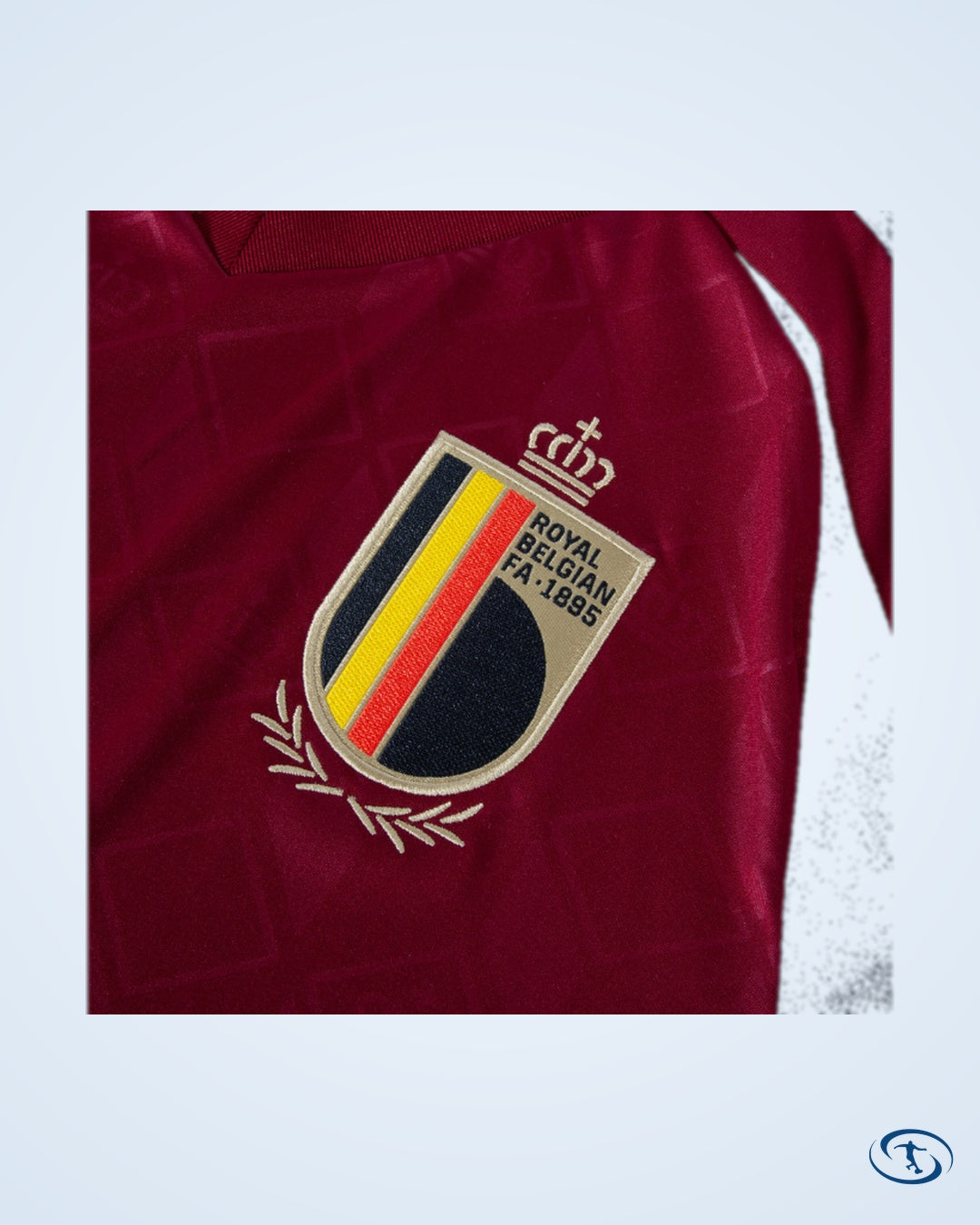 Belgium Home Shirt 2024-2025 Fan Version (Official Printing)