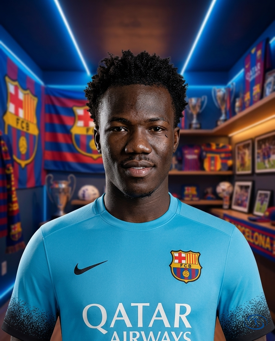 Camisa Barcelona Third Retrô 2015/16 Torcedor Nike Masculina - Azul - Badge Close-Up | Sant Sport