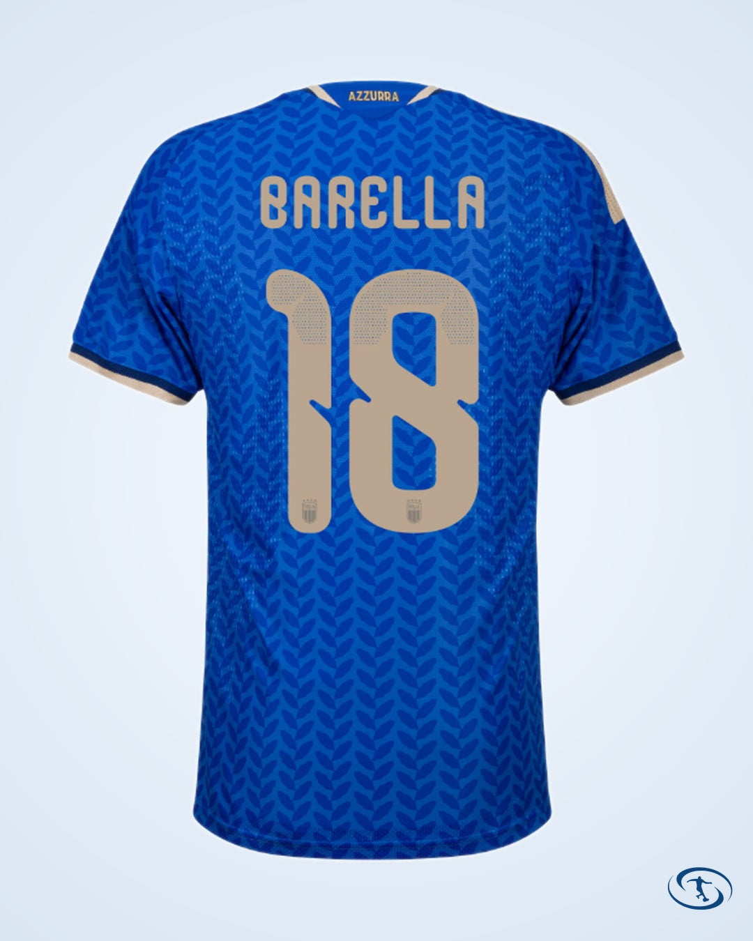 Italy Authentic Home Shirt 2026-2027 Player Version (Official Printing)