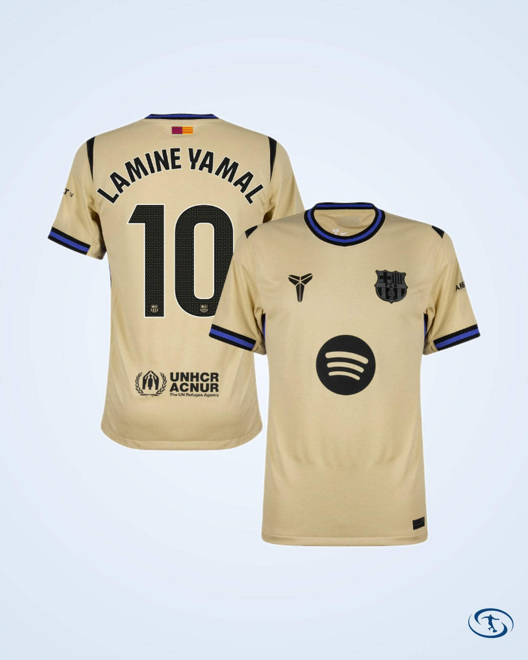 Barcelona x Kobe Away KIDS Lamine Yamal 10 Shirt 2025-2026 (La Liga) - Kids