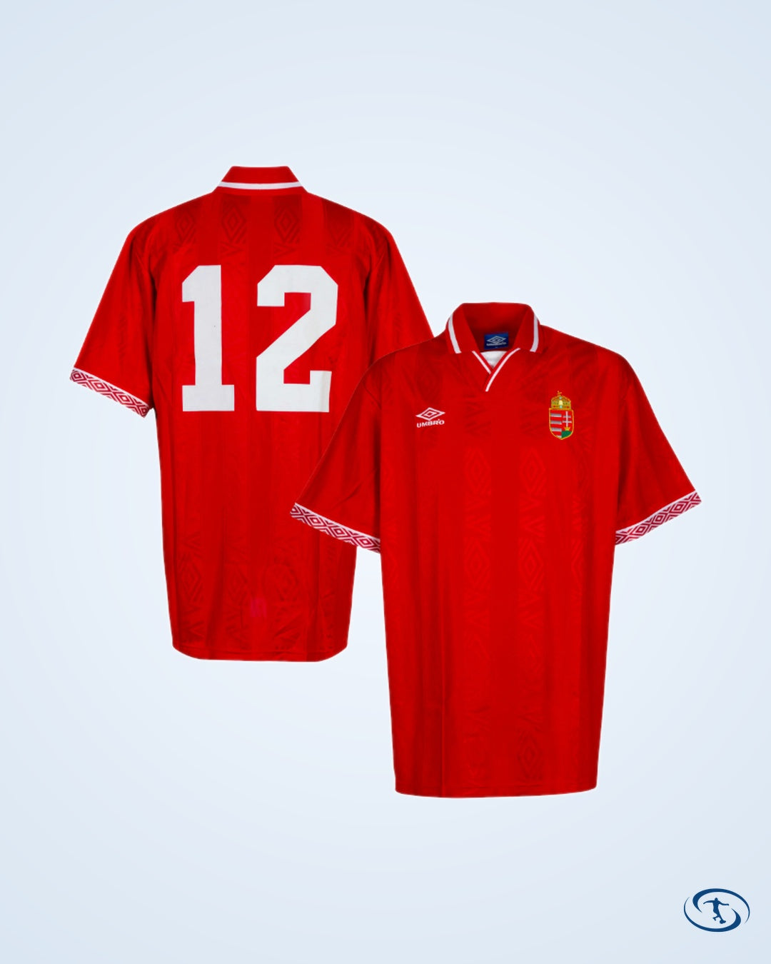 Hungary 1992-1994 Home Shirt - NEW (Original Packaging) - Size L - Player Issue No.12 - Men's | Sant Sport