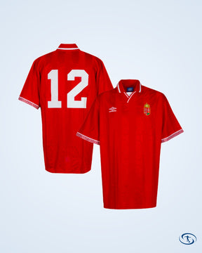 Hungary 1992-1994 Home Shirt - NEW (Original Packaging) - Size L - Player Issue No.12 - Men's | Sant Sport