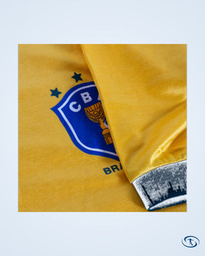 Topper Brazil 1988-1990 Home Shirt S/S - Size XL - Men's