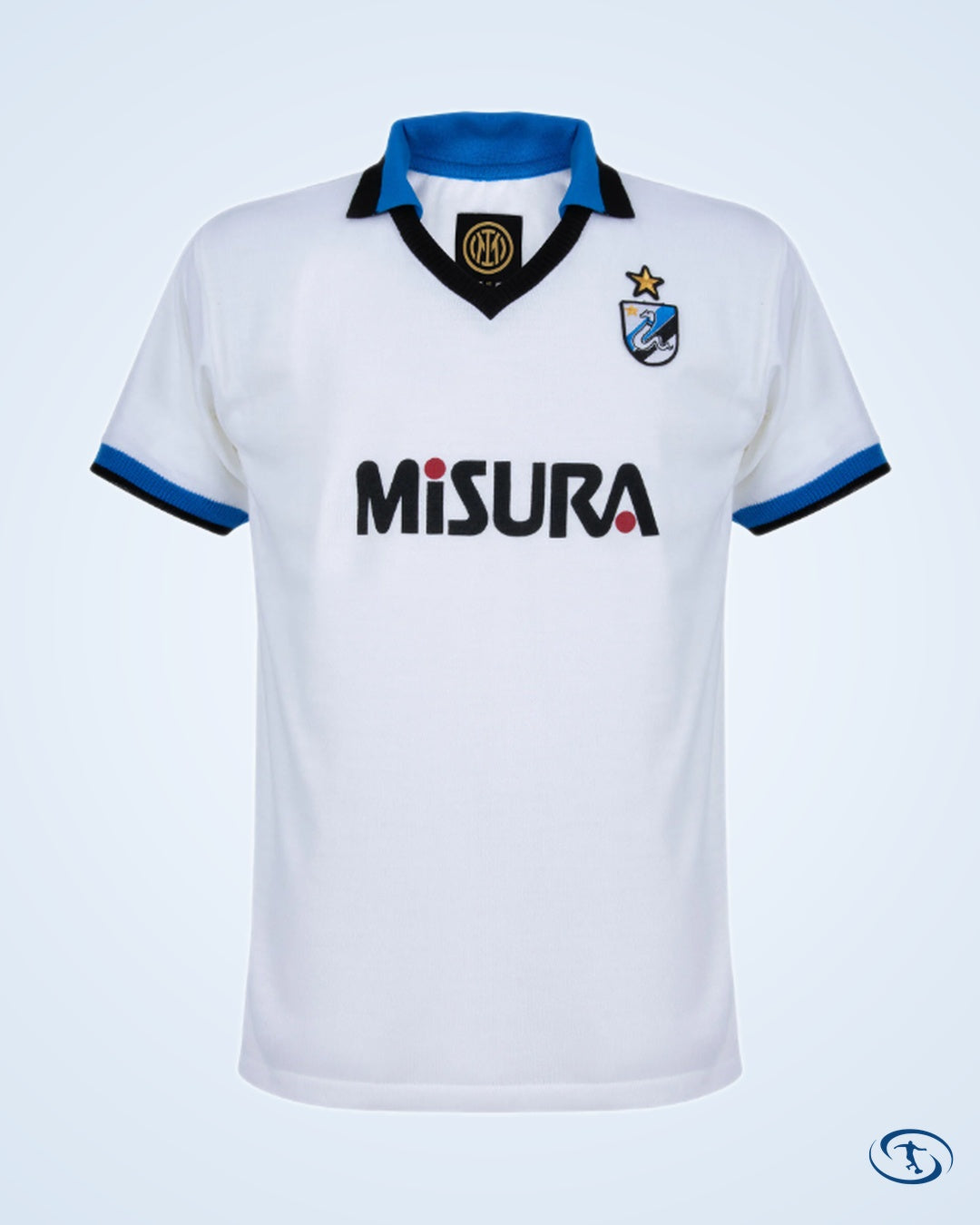 Inter Milan Away Retro No.9 (Altobelli) Shirt 1996 (Retro Flock Printing) - Men's | Sant Sport