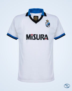Inter Milan Away Retro No.9 (Altobelli) Shirt 1996 (Retro Flock Printing) - Men's | Sant Sport