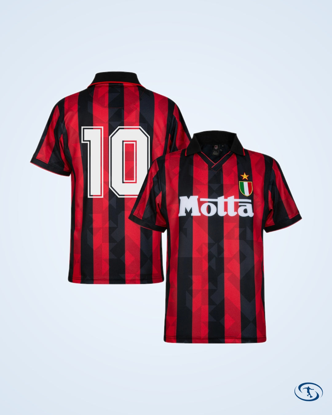 AC Milan Retro Home Player number Shirt 1993-1994 (Retro Flex Printing) - Men's
