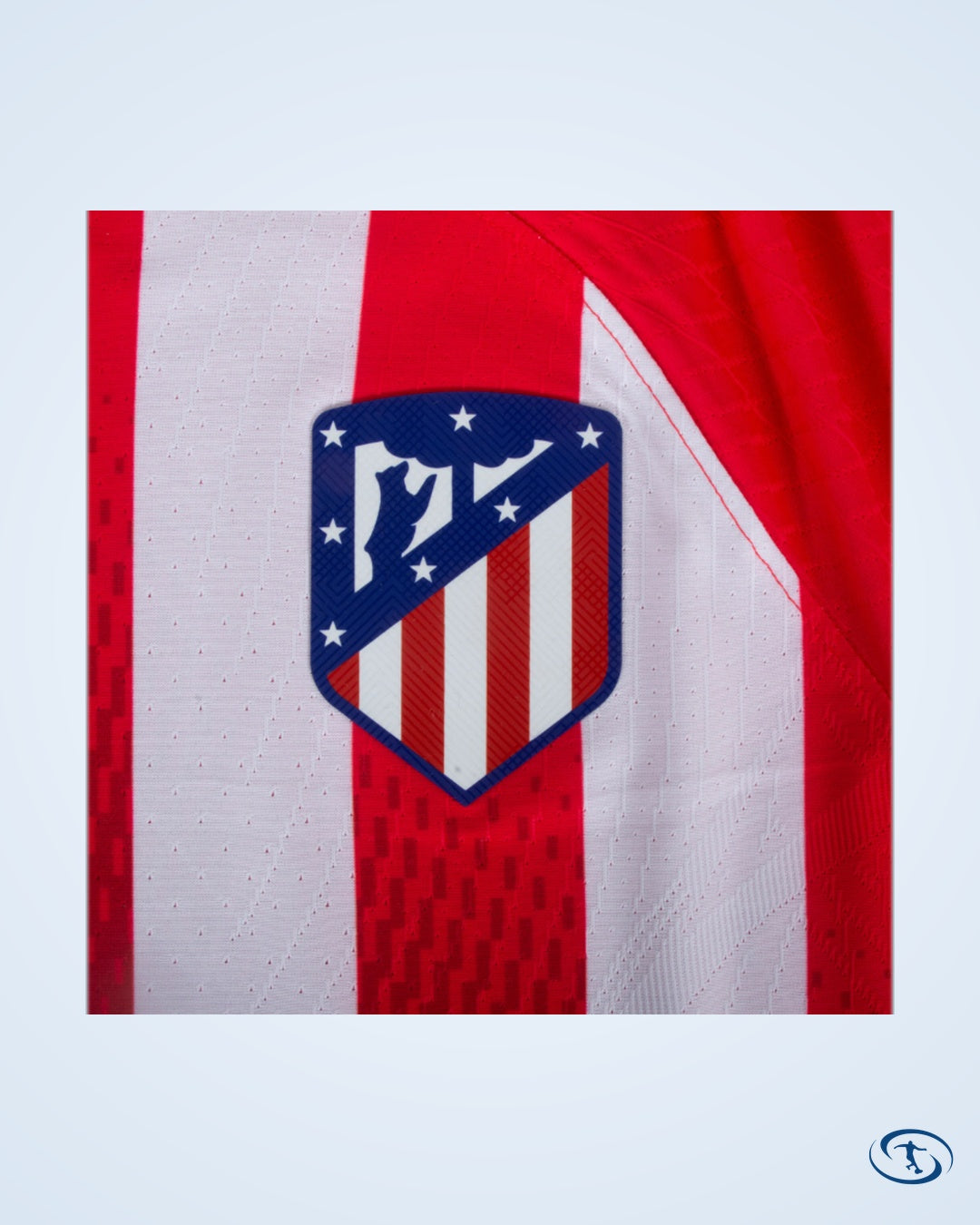 Atletico Madrid Home Shirt inc. Ria Money Transfer + Hyundai Sponsors 2023-2024 - Men's