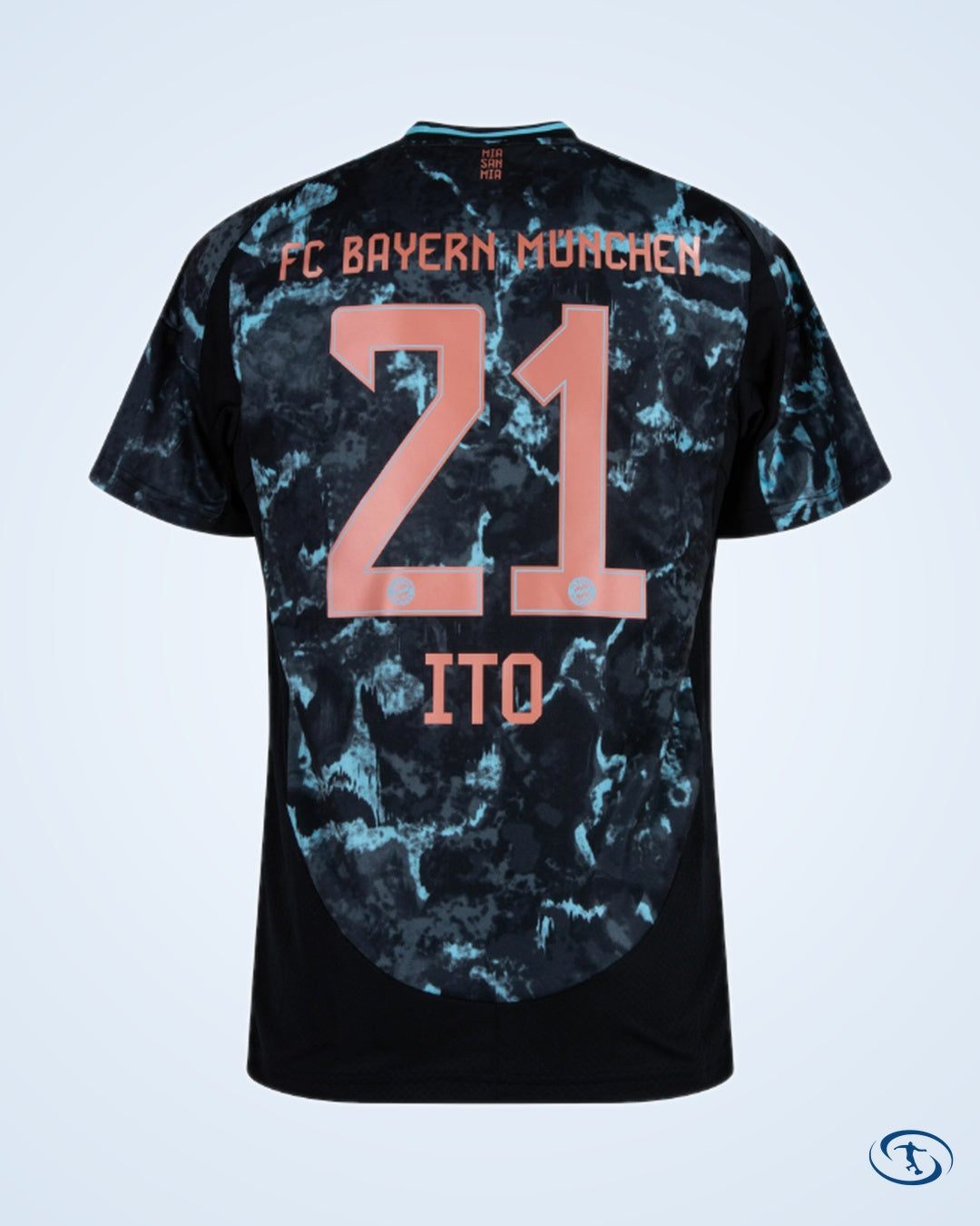 Bayern Munich Away Ito 21 Shirt 2024-2025 (Official Printing) - Men's