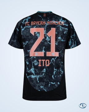 Bayern Munich Away Ito 21 Shirt 2024-2025 (Official Printing) - Men's