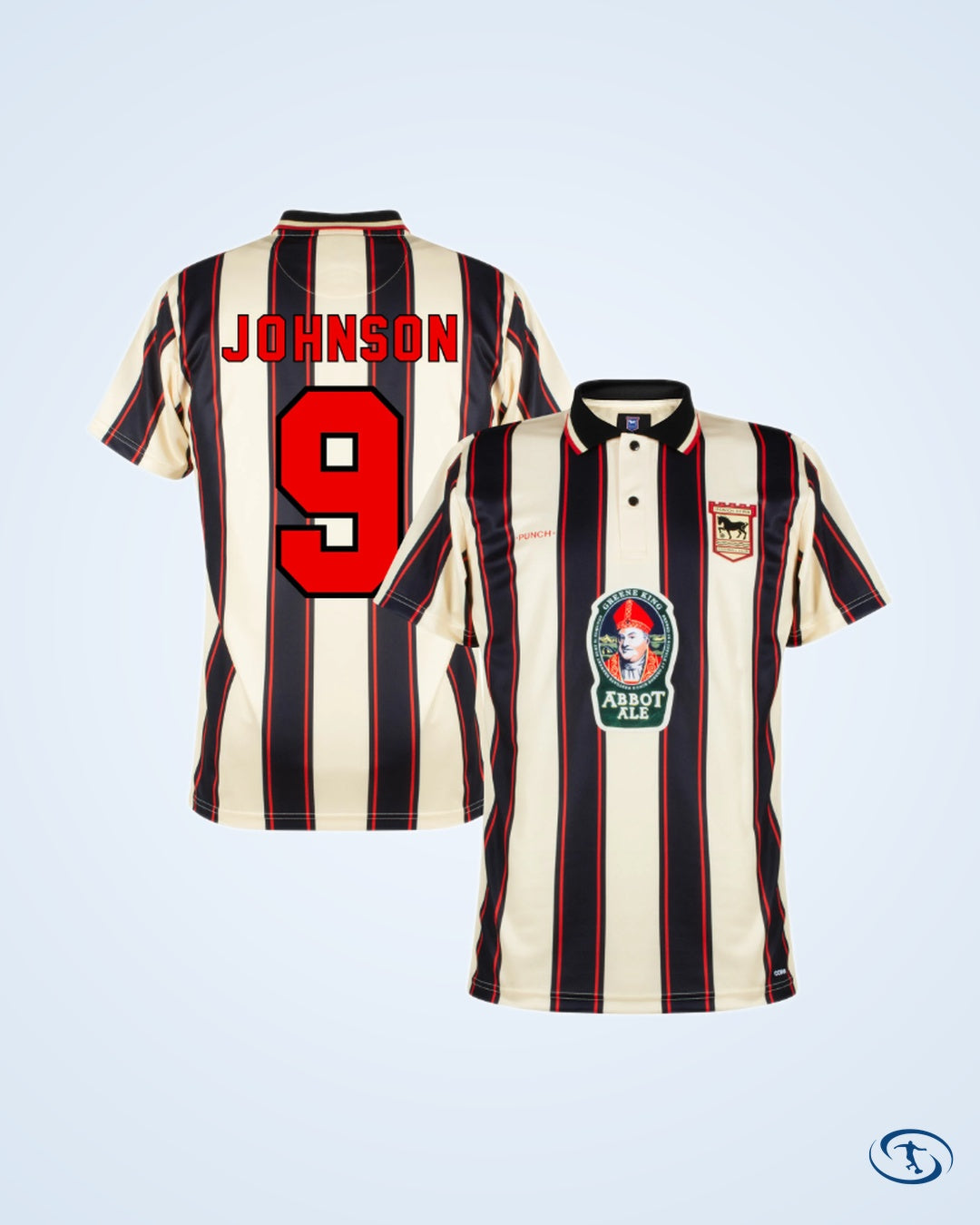 Ipswich Town Retro Shirt 1997-1998 (Retro Flex Printing)