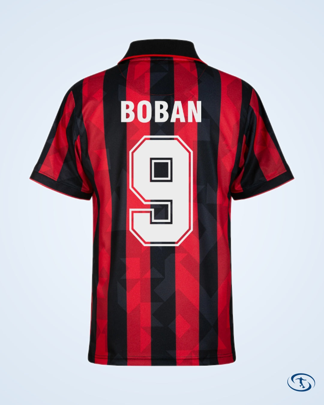 AC Milan Retro Home Player Shirt 1993-1994 (Retro Flex Printing) - Men's
