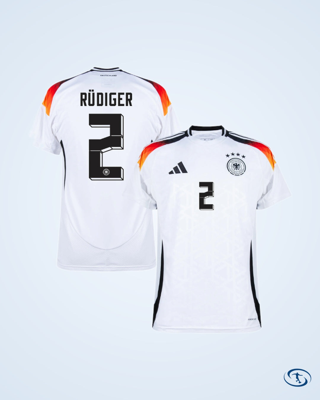 Germany Home Player Number Shirt 2024-2025 (Official Printing) - Men's