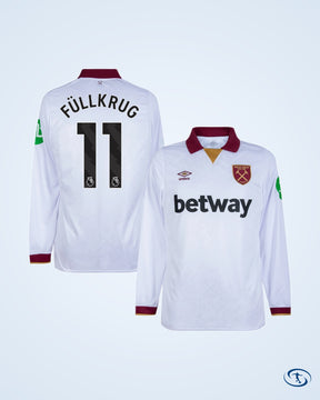 West Ham 3rd L/S Füllkrug 11 Shirt 2024-2025 (Premier League) - Men's