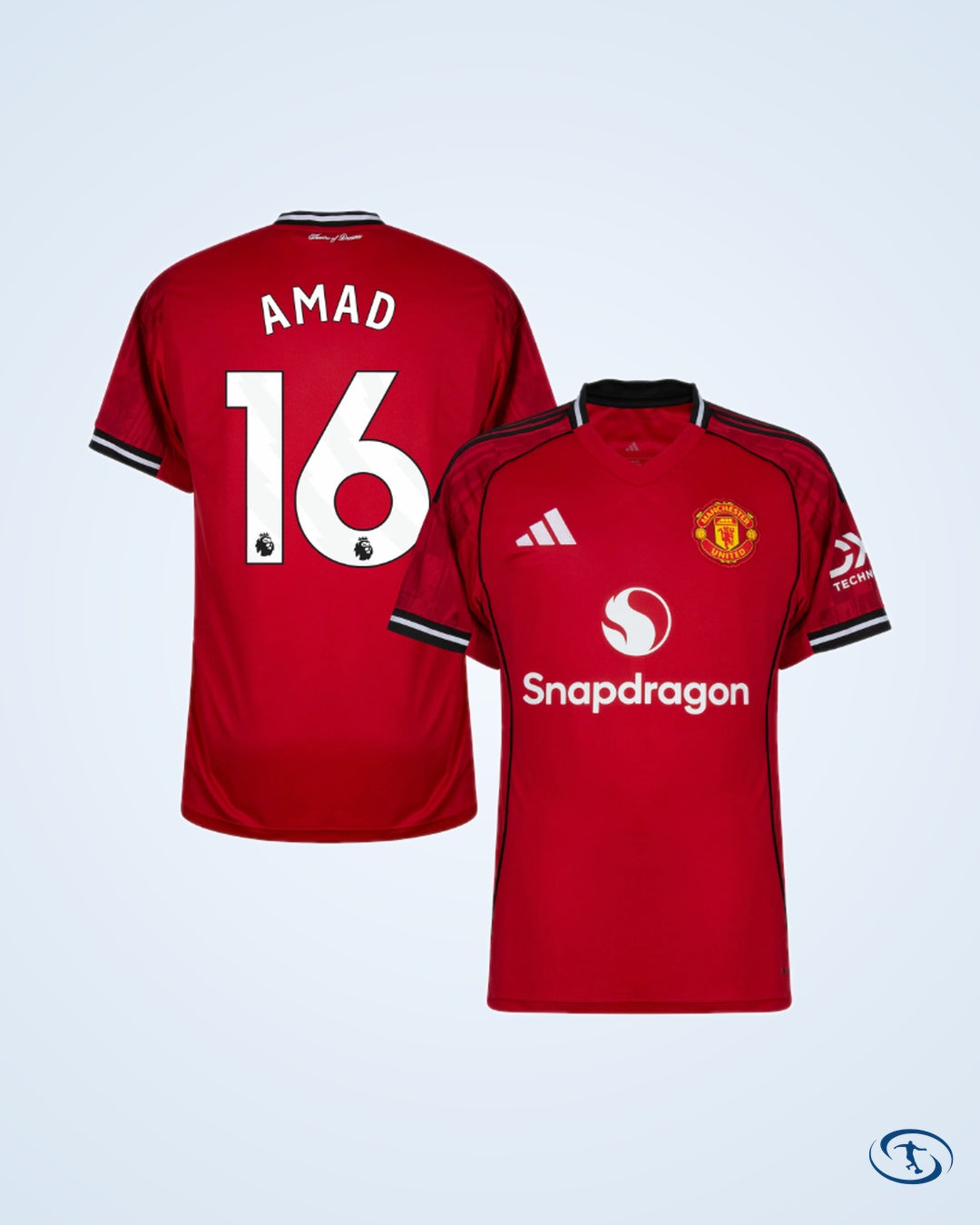 Man Utd Home Shirt 2025-2026 Fan Version (Premier League)