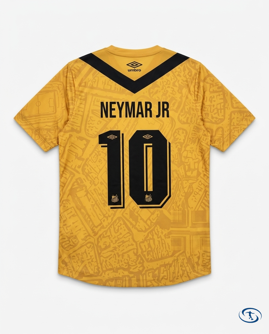 Santos Jersey Third 2024/25 Neymar #10 Umbro Men's - Packshot | Sant Sport