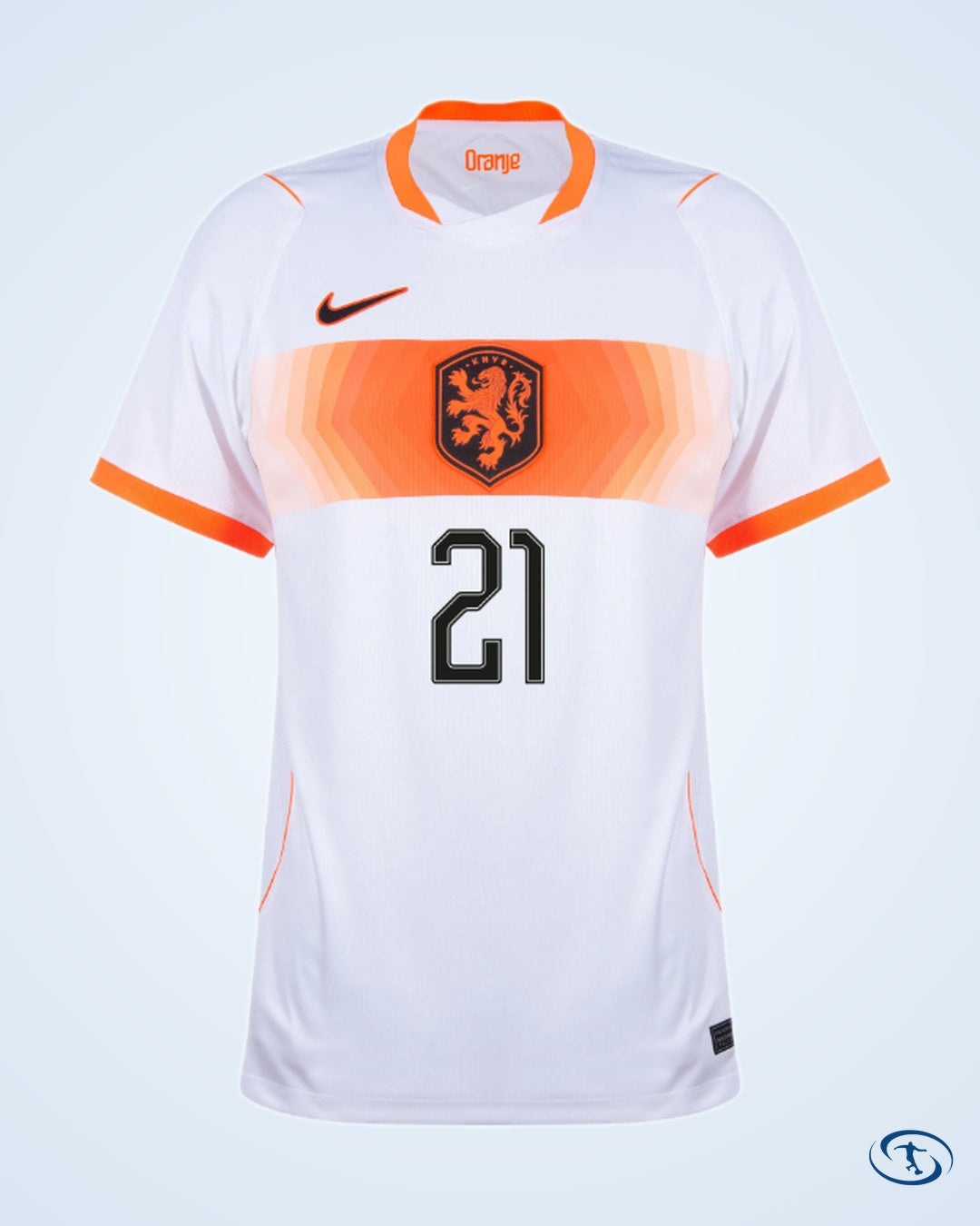 Holland Away F De Jong 21 Shirt 2026-2027 (Official Printing) - Men's | Sant Sport