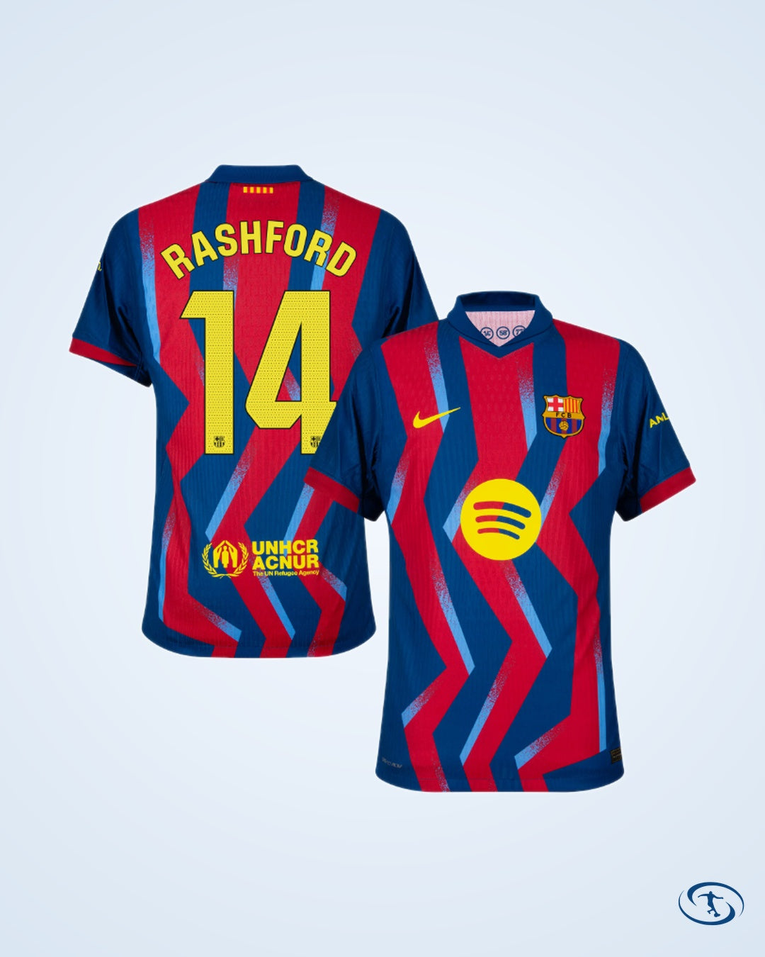 Barcelona 4th Special Edition Player Number Shirt 2025-2026 Player Version Customizable  (La Liga)