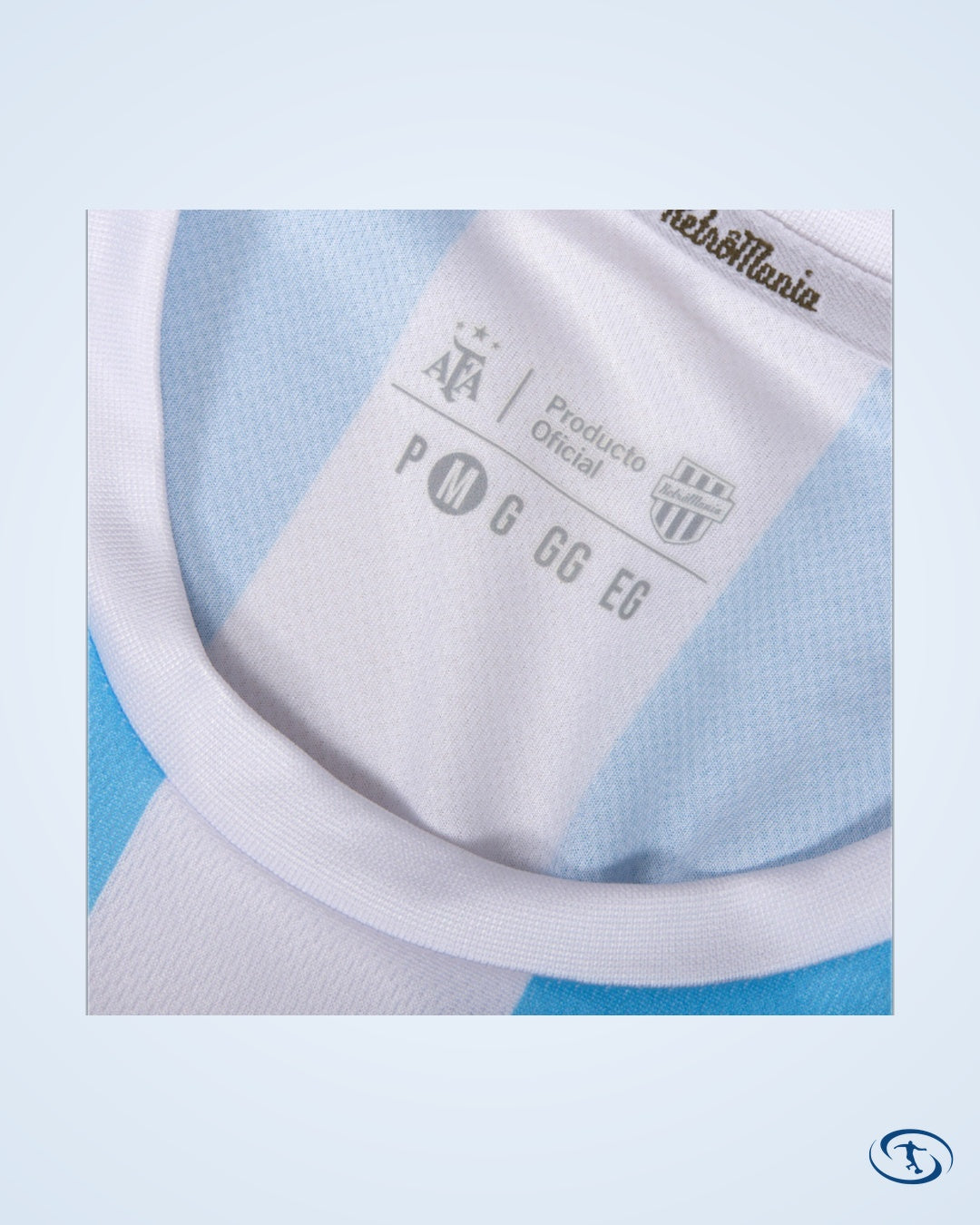 Argentina Home Retro No.10 Shirt 1986 (Retro Flock Printing) - Men's