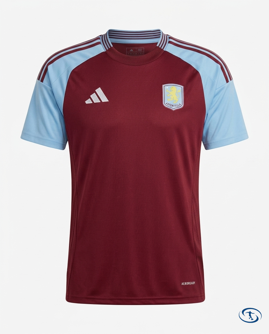 Aston Villa Kids Kit Home 24/25 - Packshot | Sant Sport