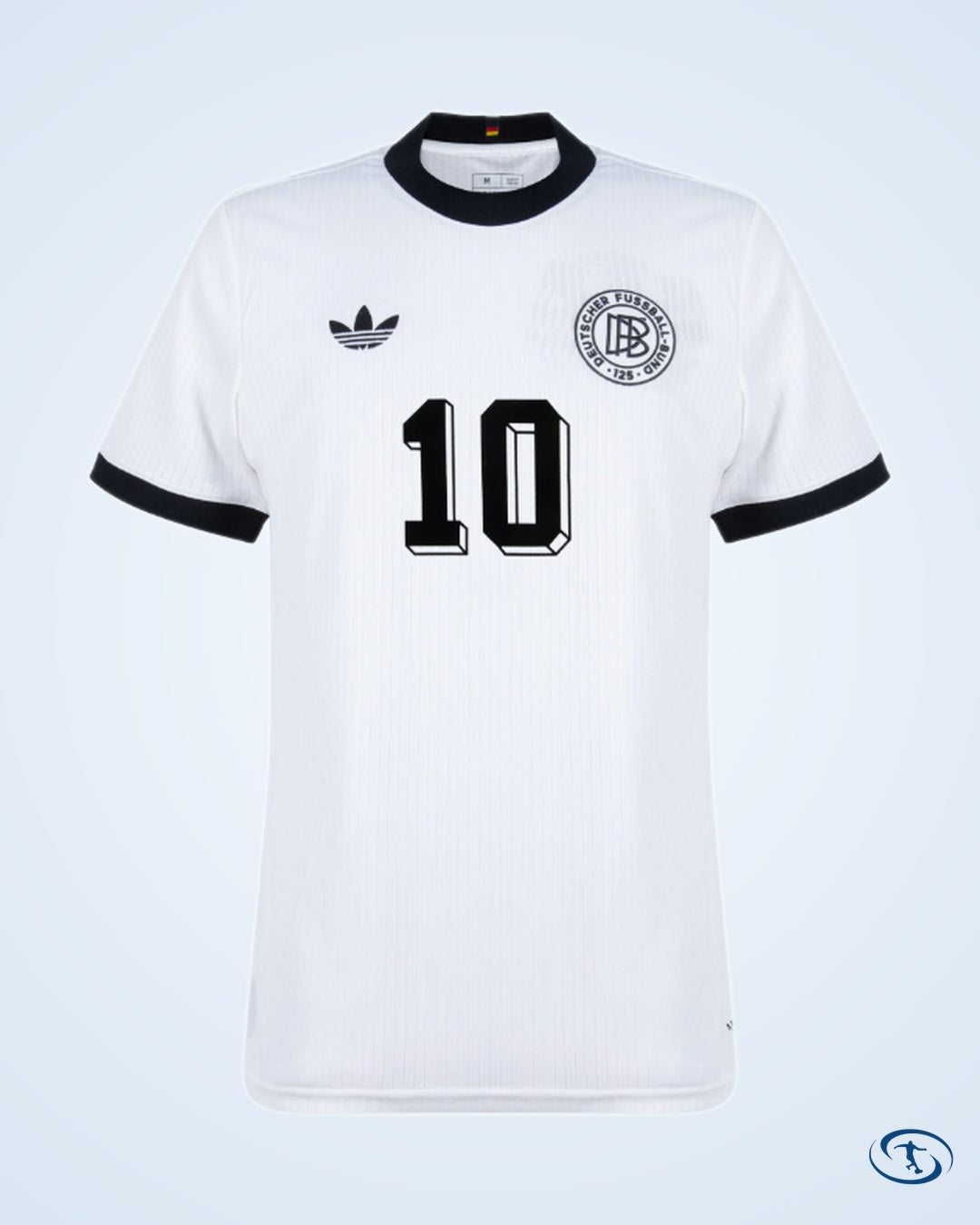 Germany 125th Anniversary Matthäus 10 Shirt (1992 Legend Flock Printing) - Men's | Sant Sport