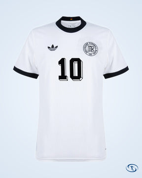 Germany 125th Anniversary Matthäus 10 Shirt (1992 Legend Flock Printing) - Men's | Sant Sport