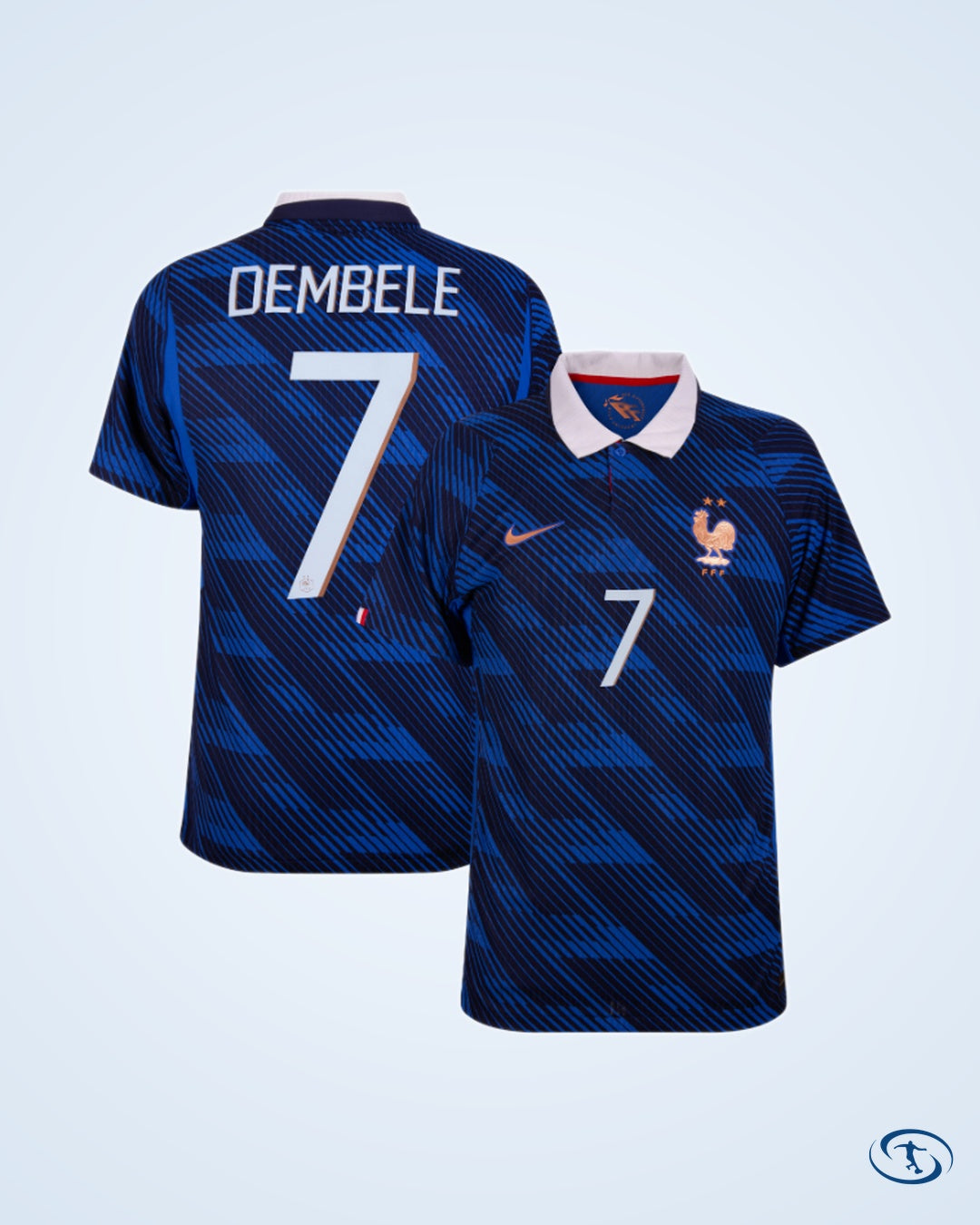 France Home Shirt 2026-2027 Player Version (Official Printing) - Men's