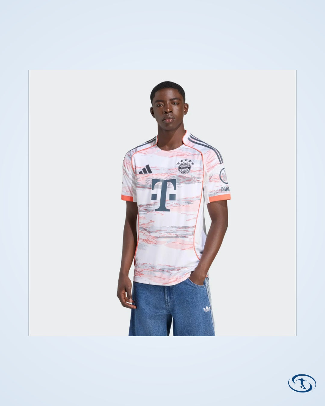 Bayern Munich Away Shirt 2025-2026 Fan Version (Official Printing)