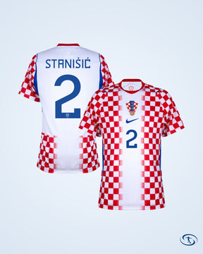 Croatia Home Player Number Shirt 2026 (Official Printing) - Men's