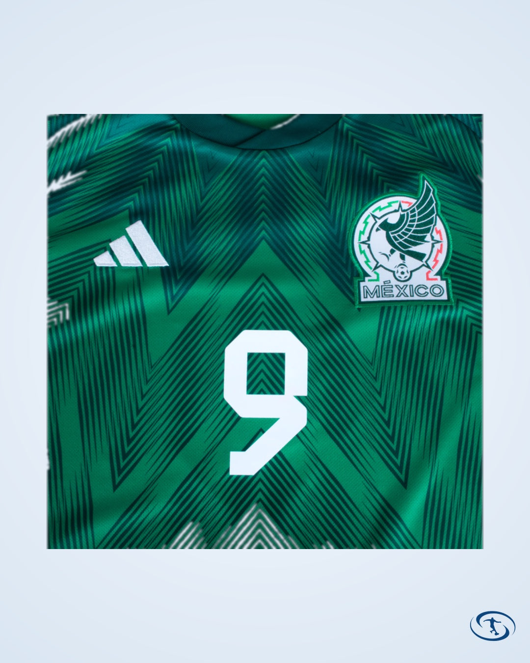 Mexico Home Rául 9 Shirt 2022-2023 (Official Printing) - Men's