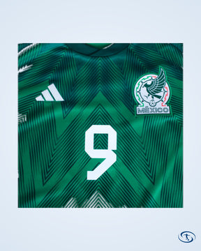 Mexico Home Rául 9 Shirt 2022-2023 (Official Printing) - Men's